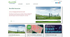 Desktop Screenshot of bordbia.ie